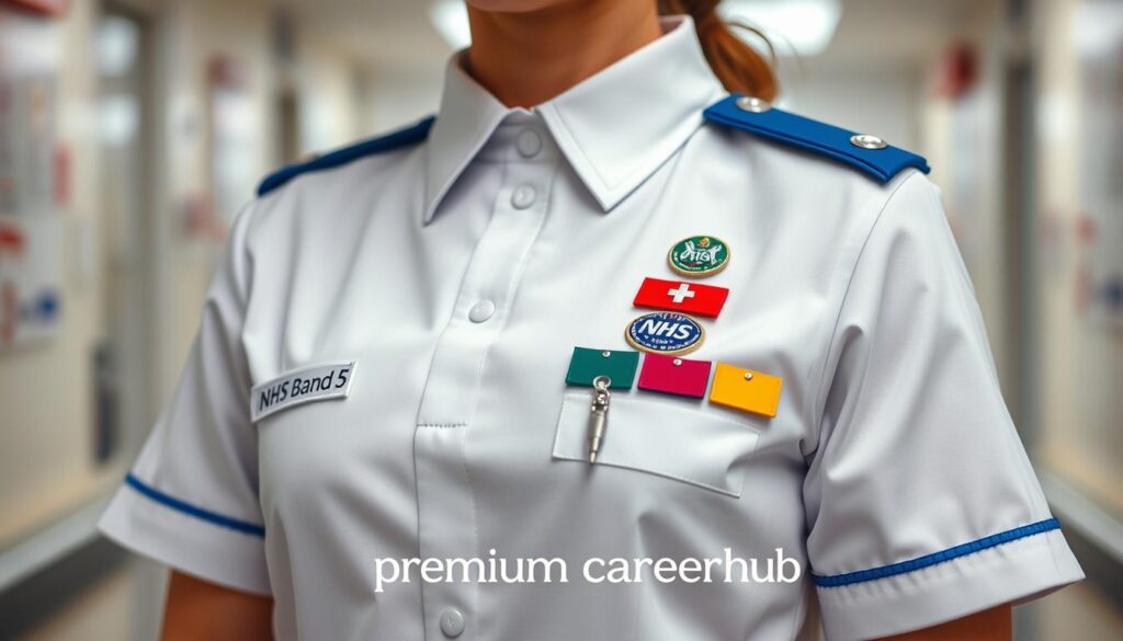 NHS nurse bands